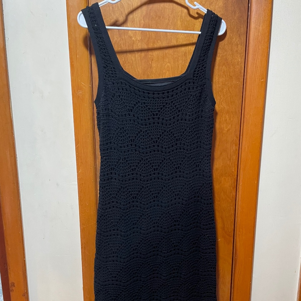 525 America Crochet Lined Dress NWT Medium